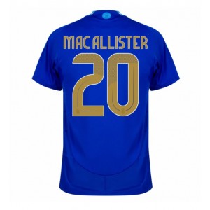 Fotbalové Dres Argentina Alexis Mac Allister #20 Venkovní Oblečení Copa America 2024 Krátký Rukáv